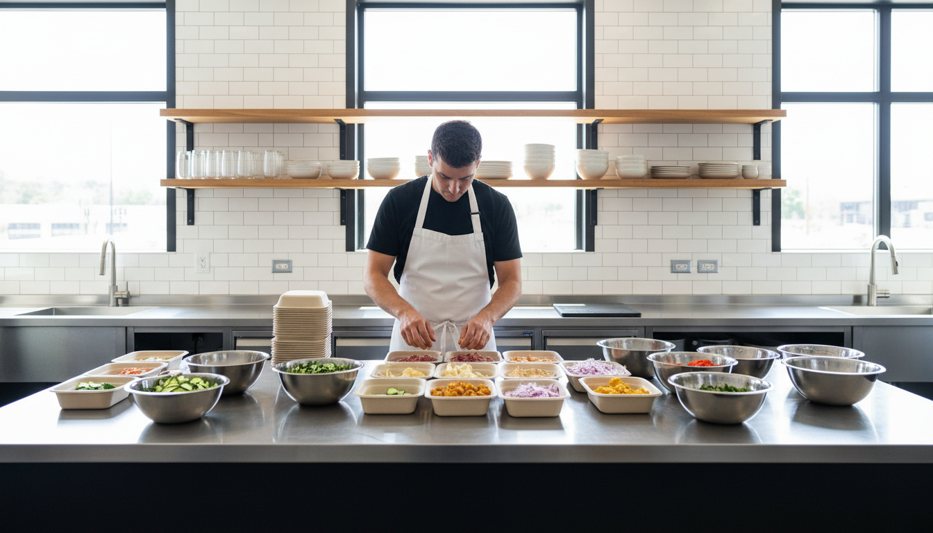 busy kitchen