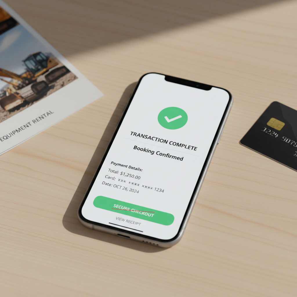 booking interface