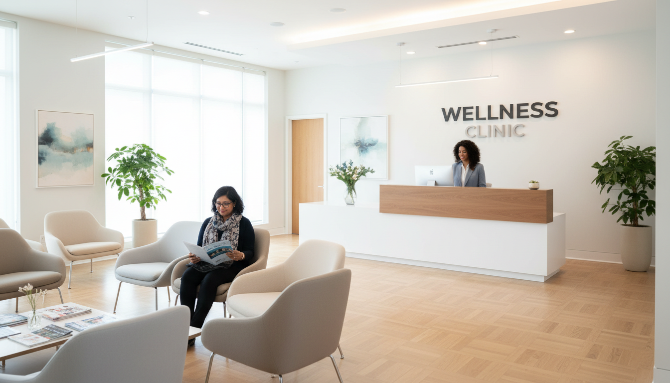 modern clinic interior