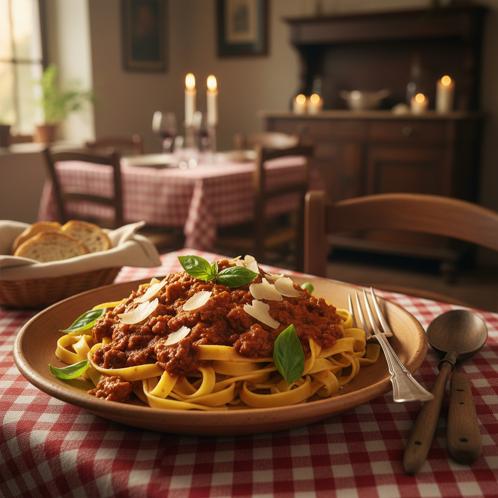 Italian food Caprarola