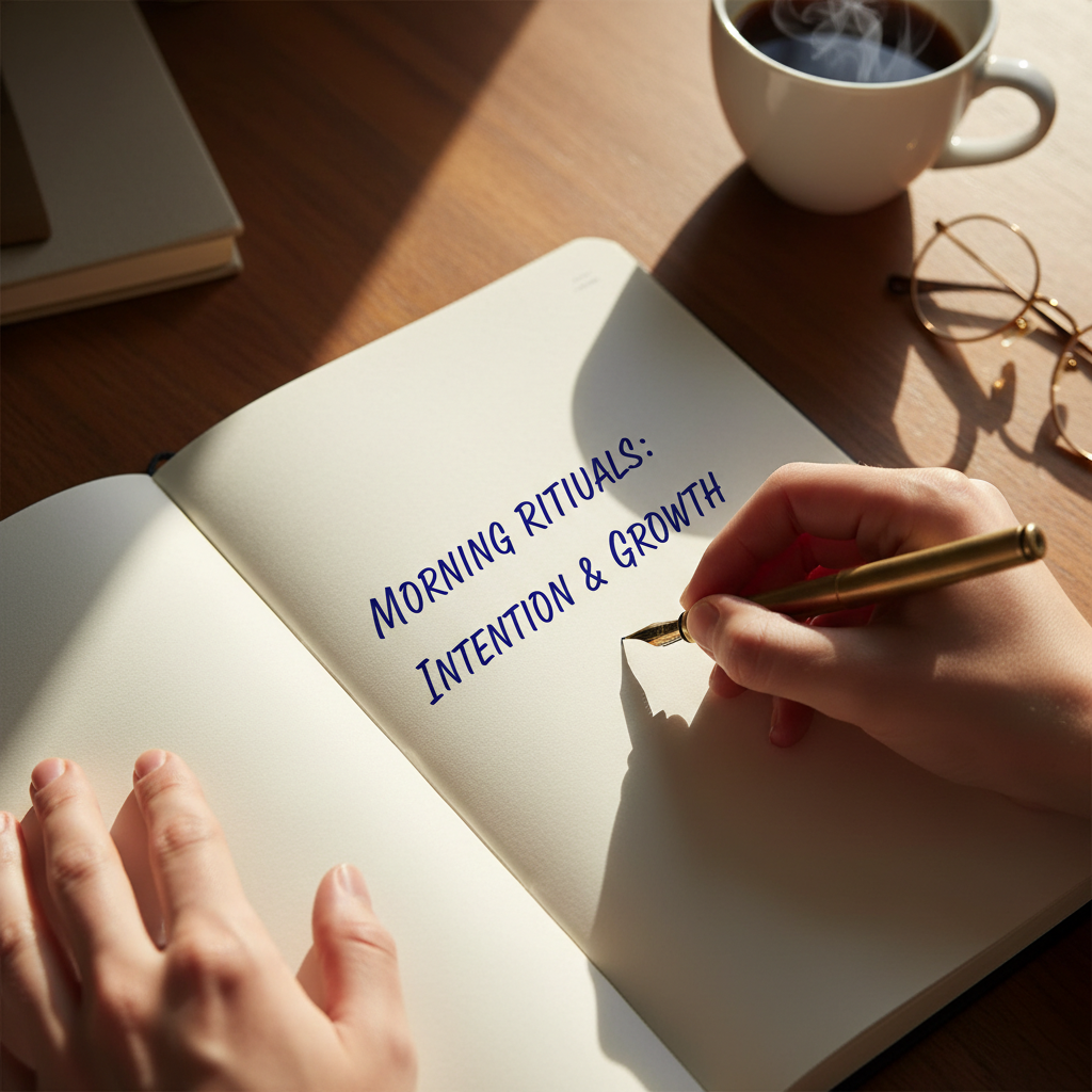 person writing journal