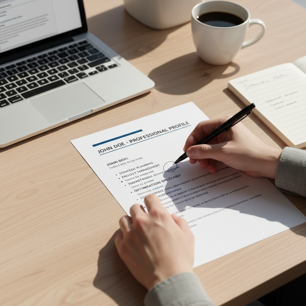 Your employee handbook should be updated annually to reflect changing Utah labor laws. A professional reviewing employee handbook documents and compliance paperwork at a clean modern desk.