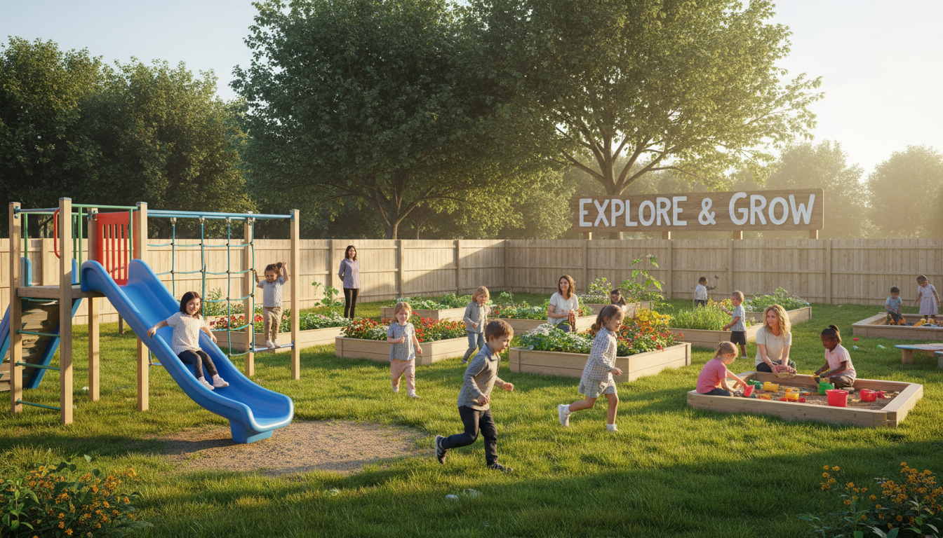 school playground