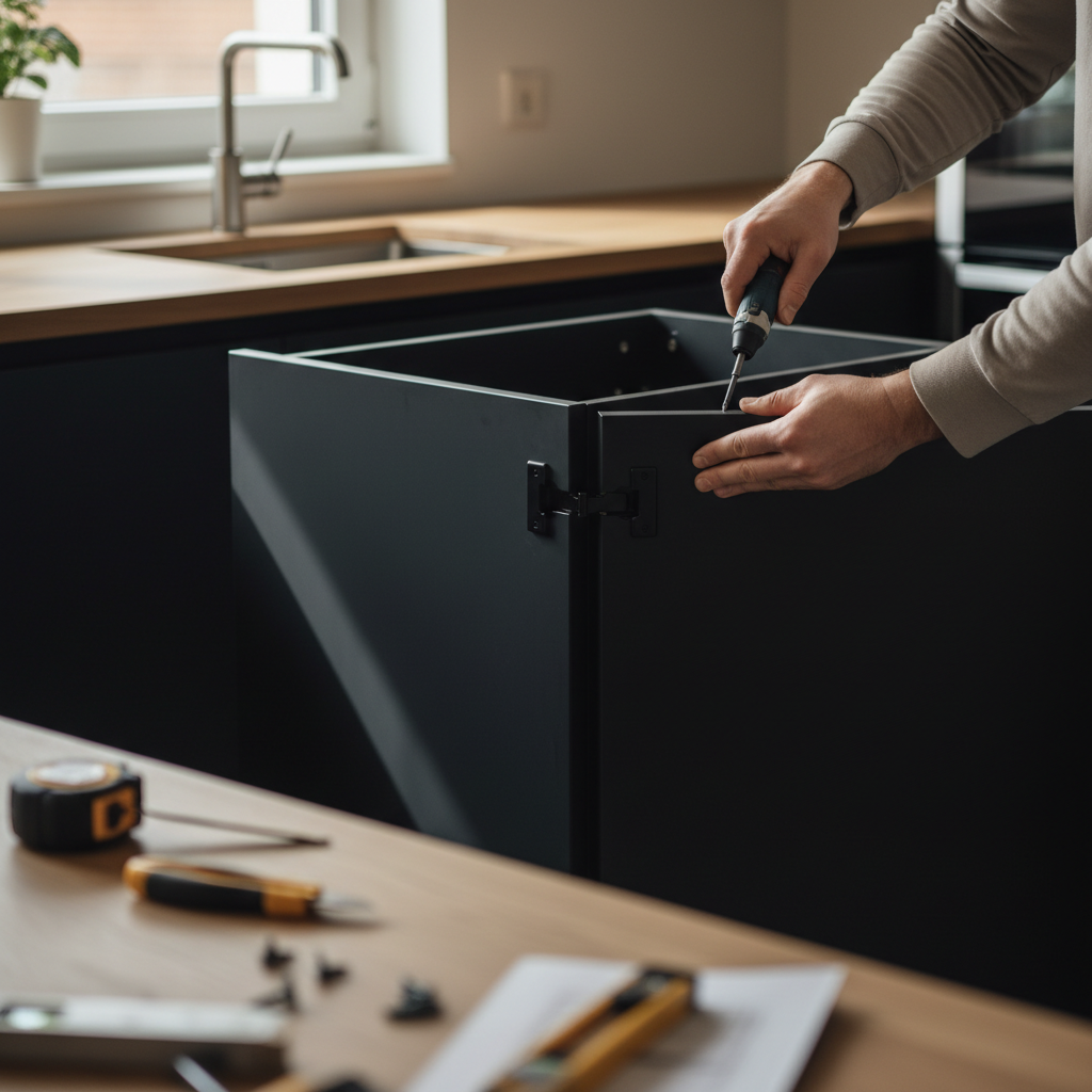 removing cabinet doors
