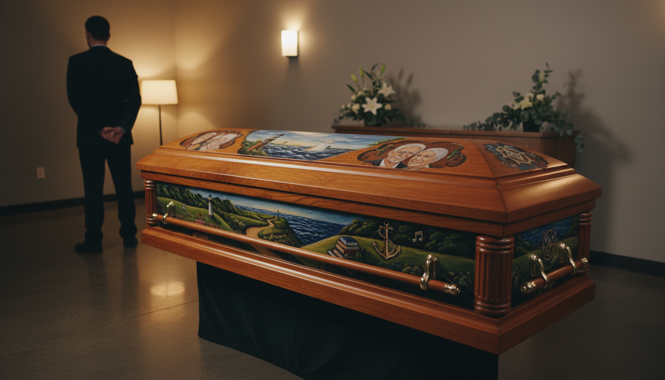 personalized funeral