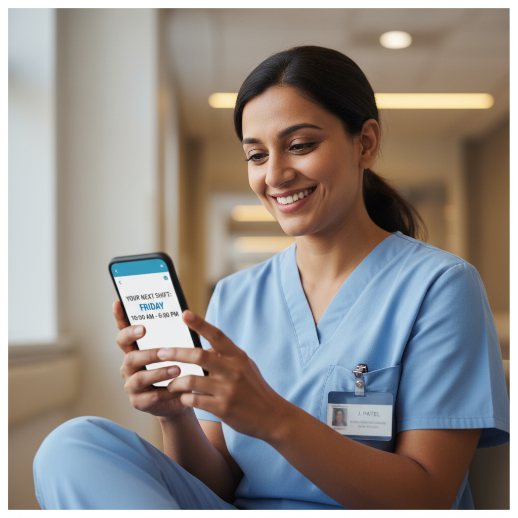 part-time healthcare worker
