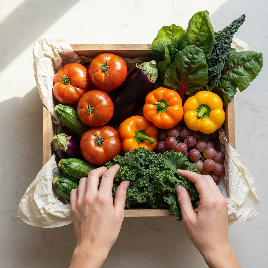 fresh organic produce