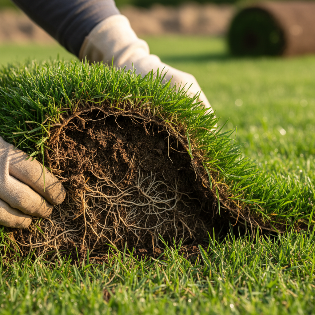 bermuda grass closeup