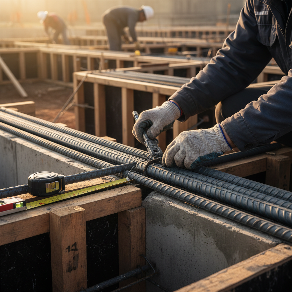 constructor en obra