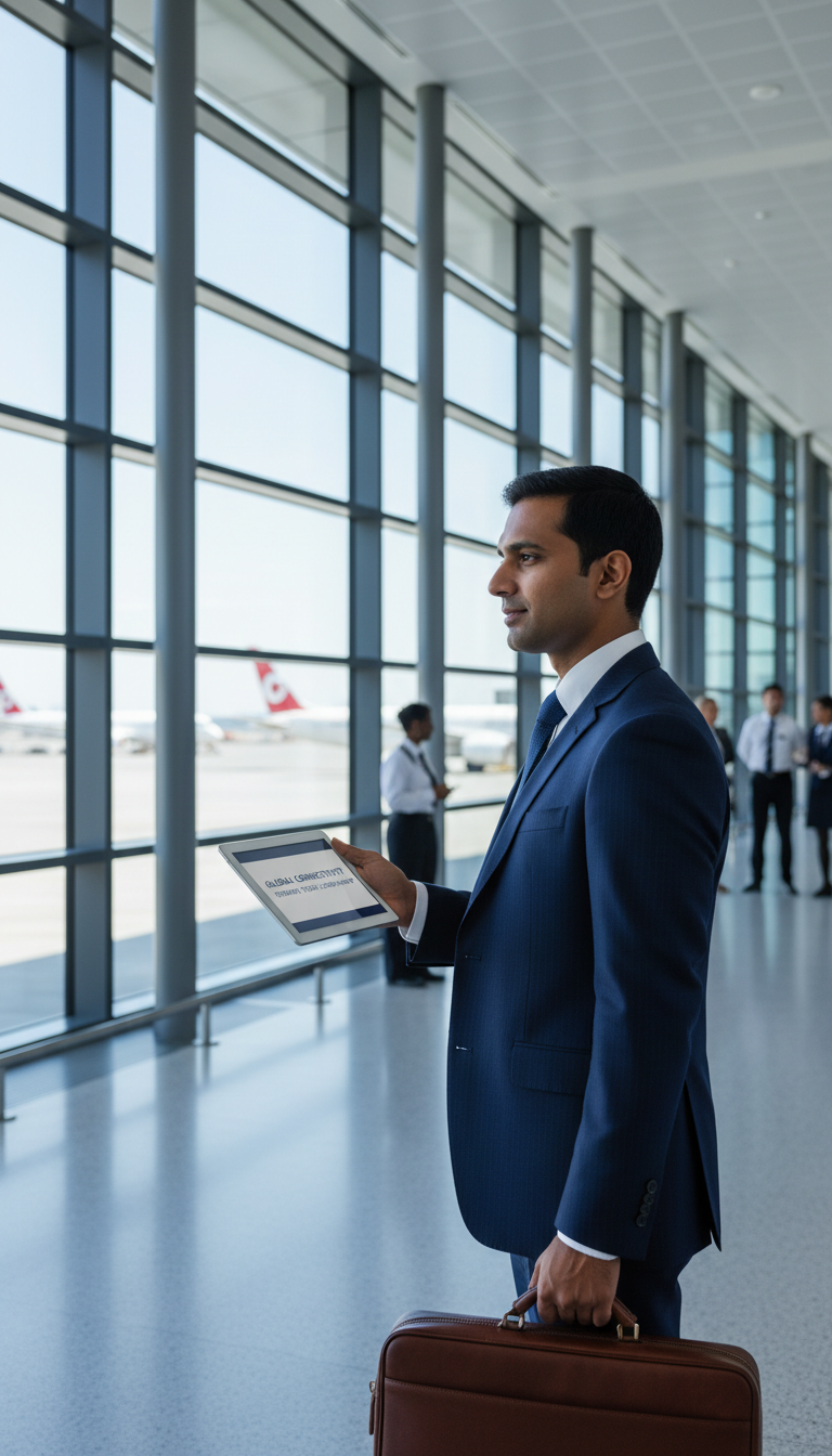 business travel exercise