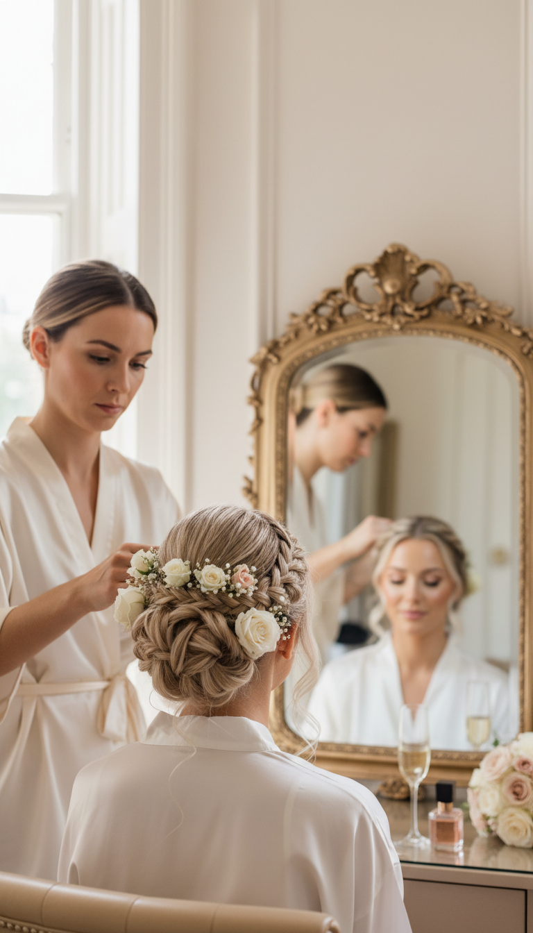 bridal hairstyle