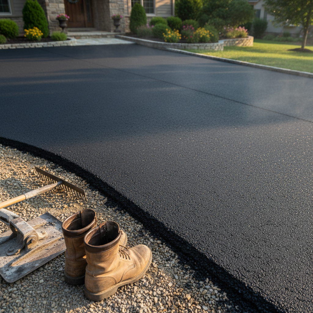 asphalt paving