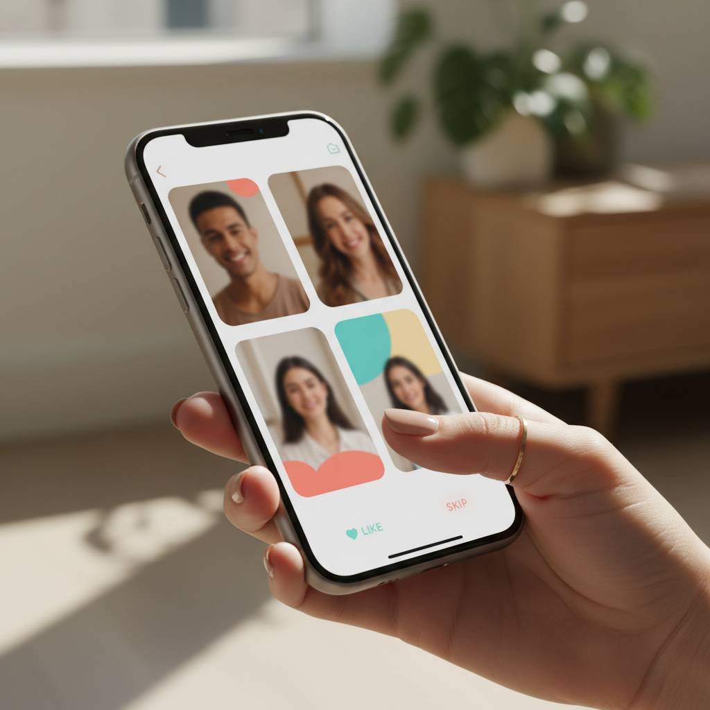 dating app interface