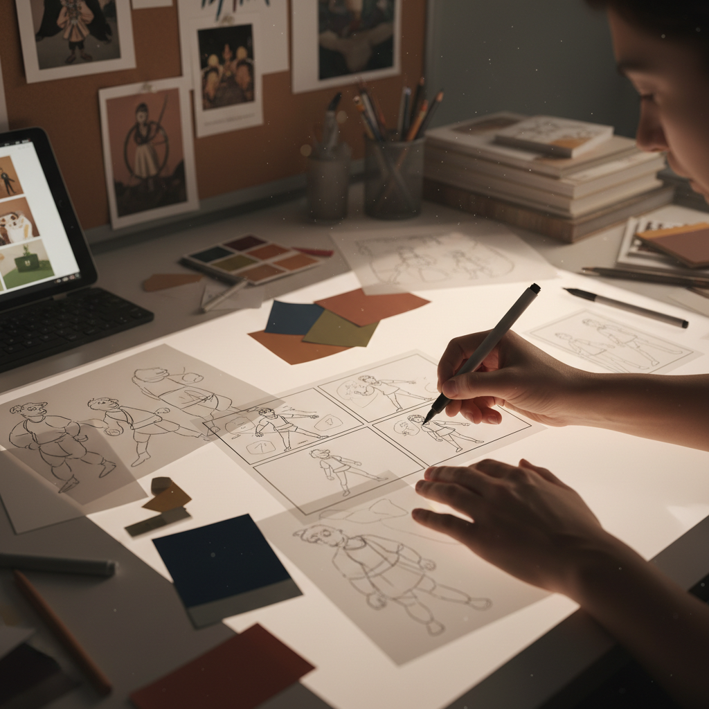 storyboarding process