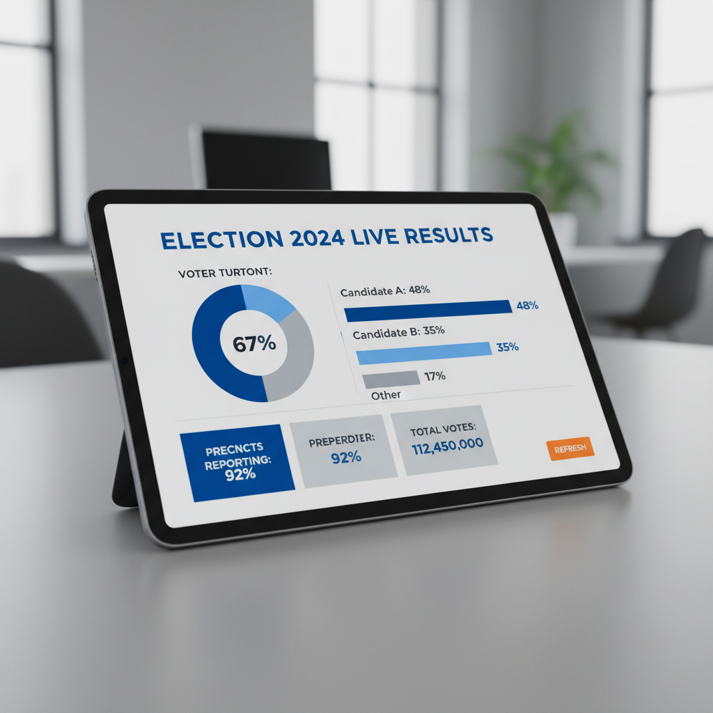 election dashboard