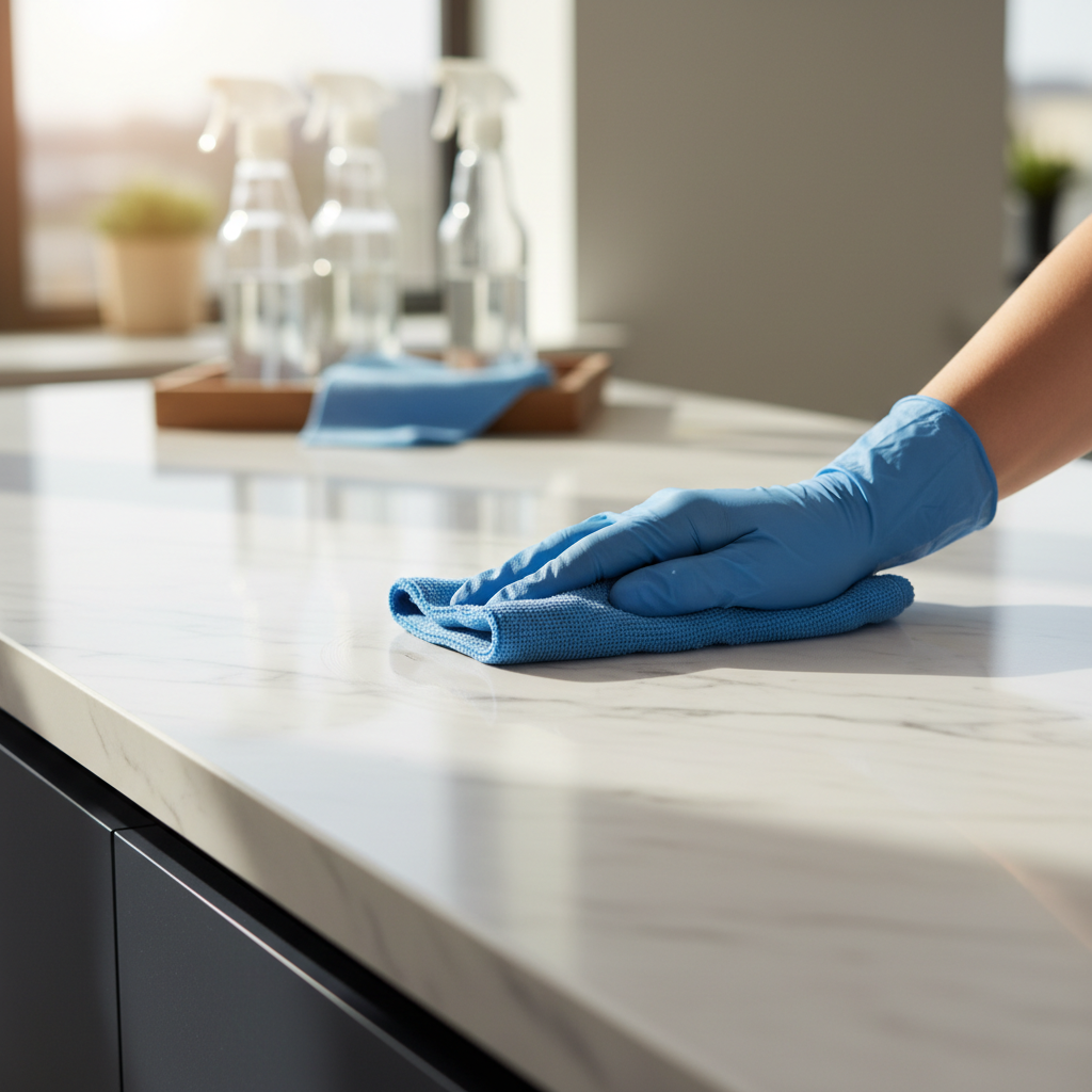 marble surface cleaning