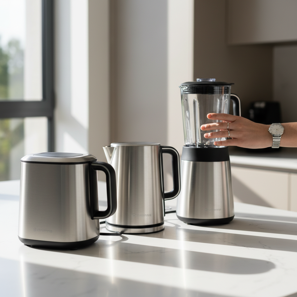 modern kitchen appliances