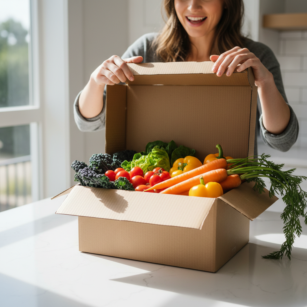 customizable produce box