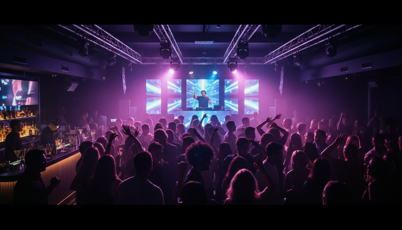 nightclub dance floor