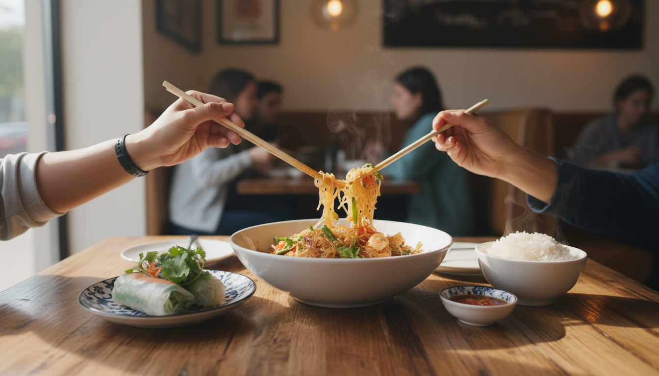 family dining sushi