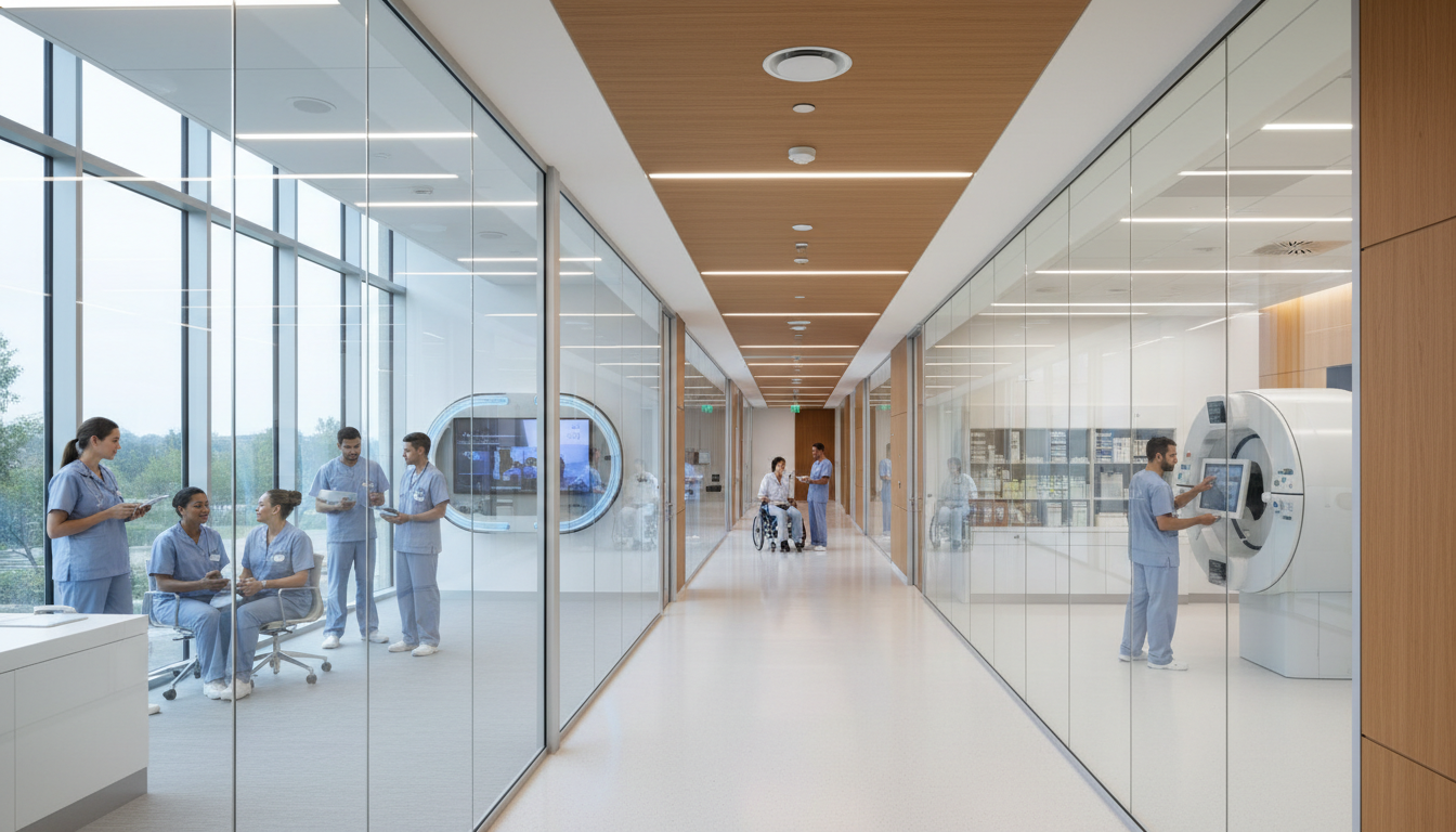 modern hospital