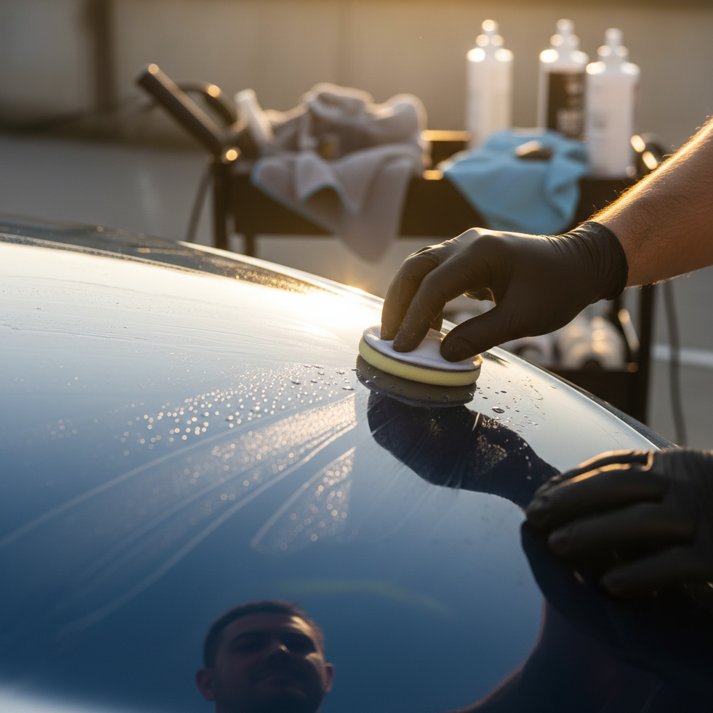 traditional car detailing