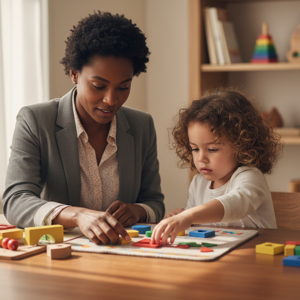 child psychologist meeting