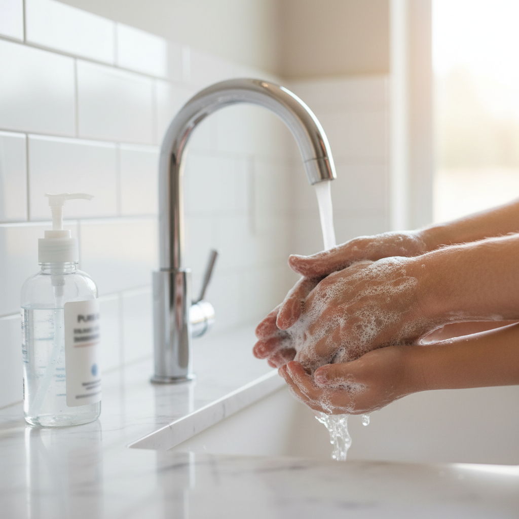 hand washing