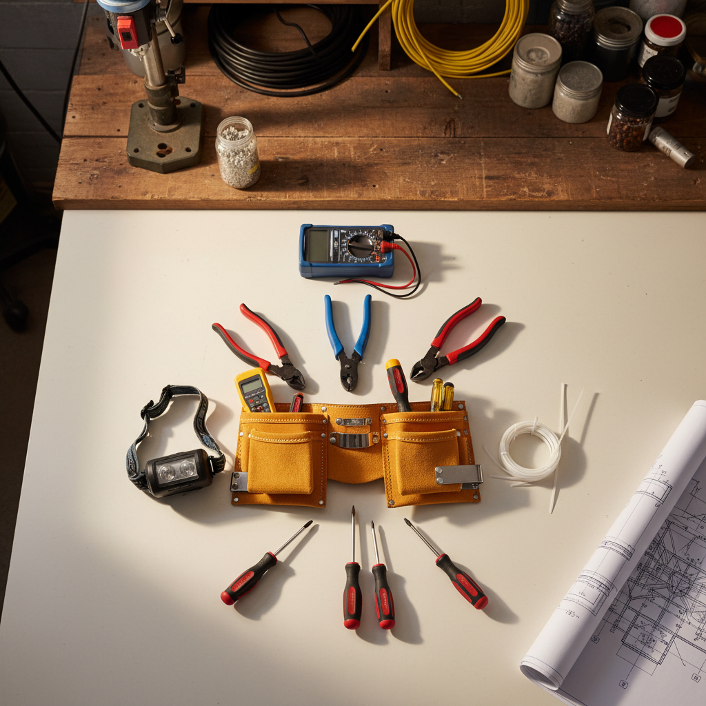 business electrician tools