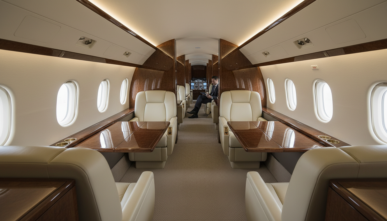 airplane interior