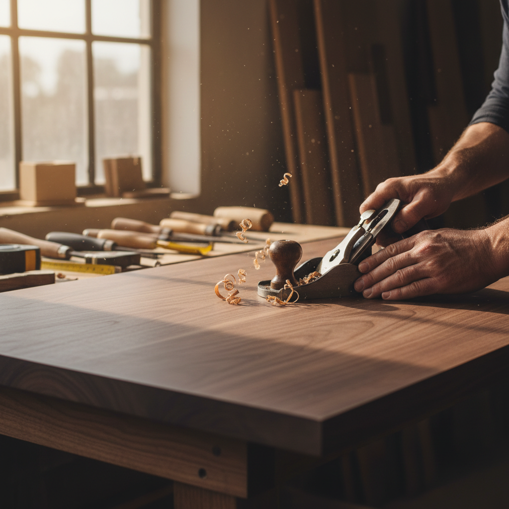 woodworker at work