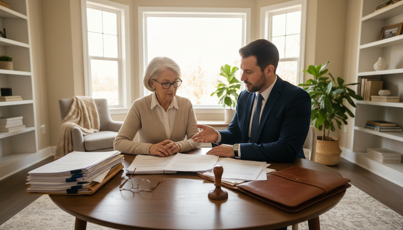 notary meeting clients