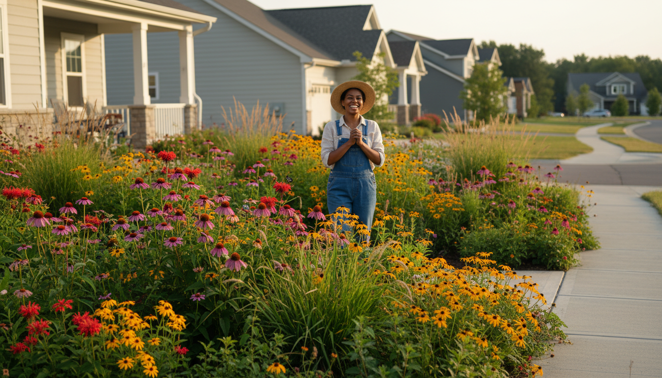 pollinator garden