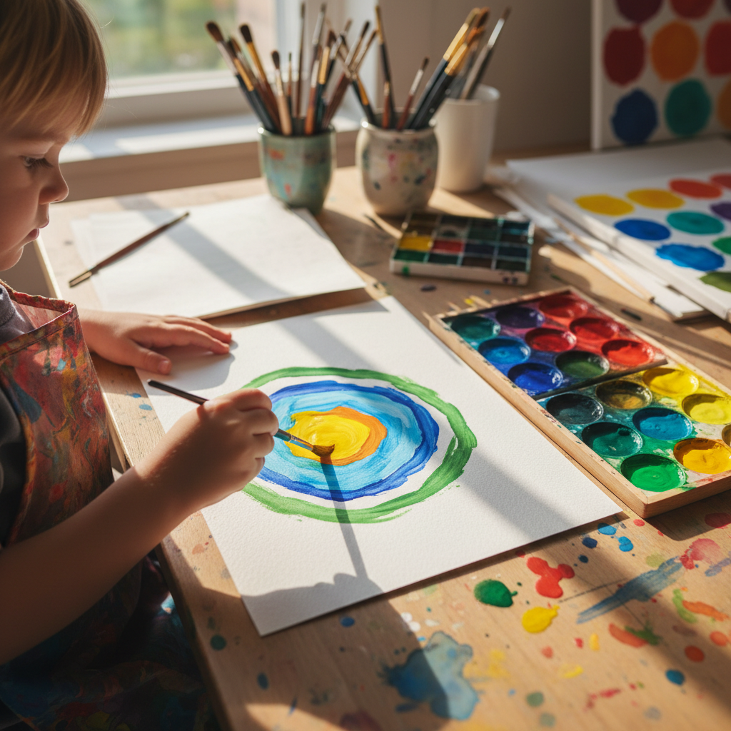 beginner art class