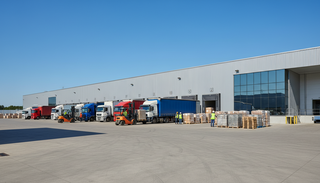 cross-docking warehouse