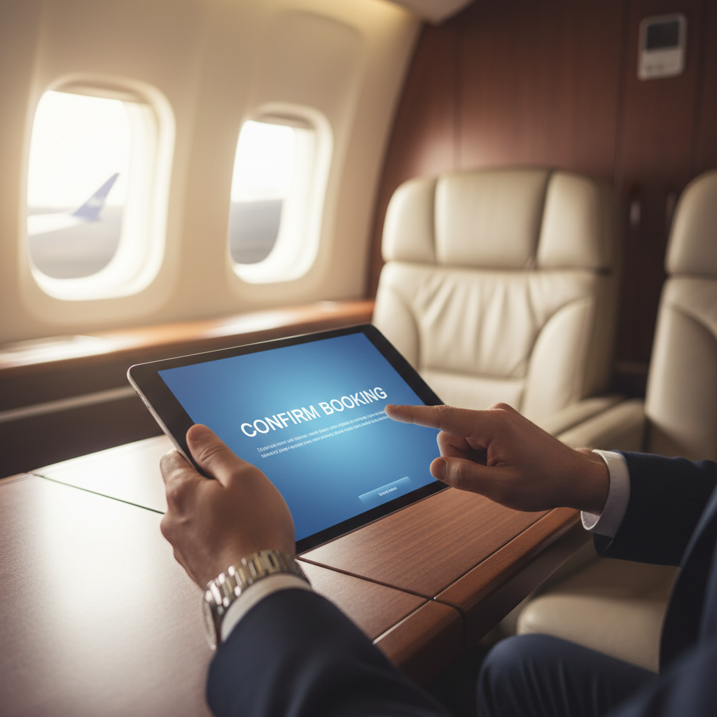 private jet booking