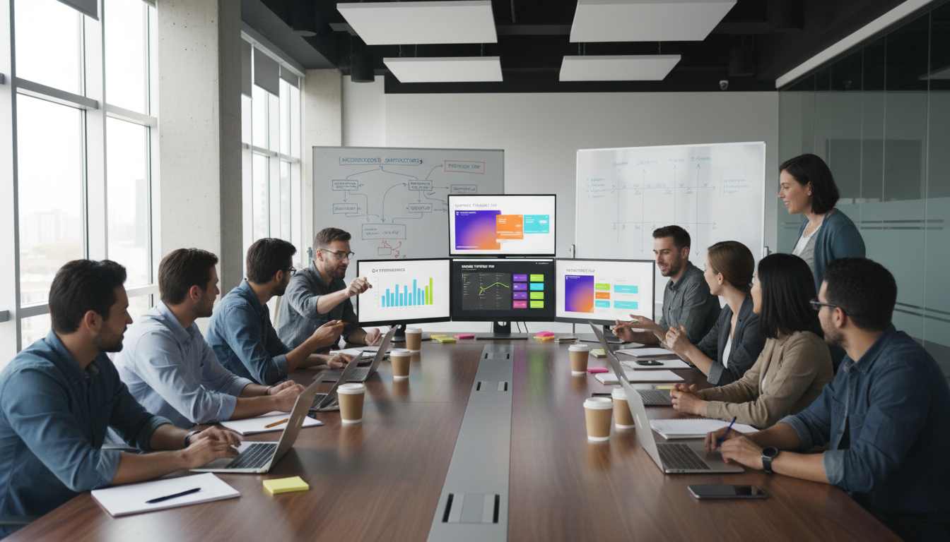 software team meeting