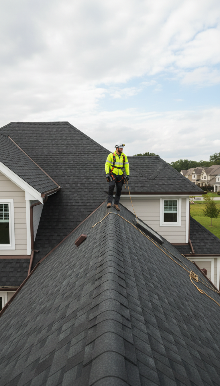 professional roofer