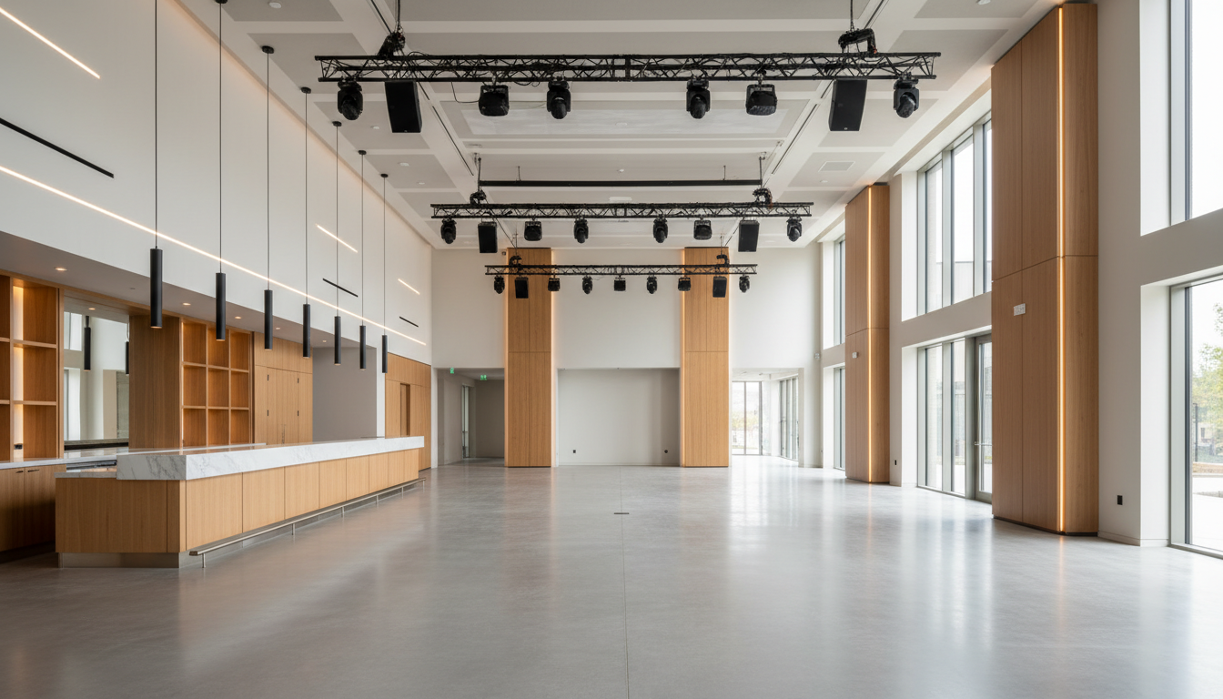 modern event space