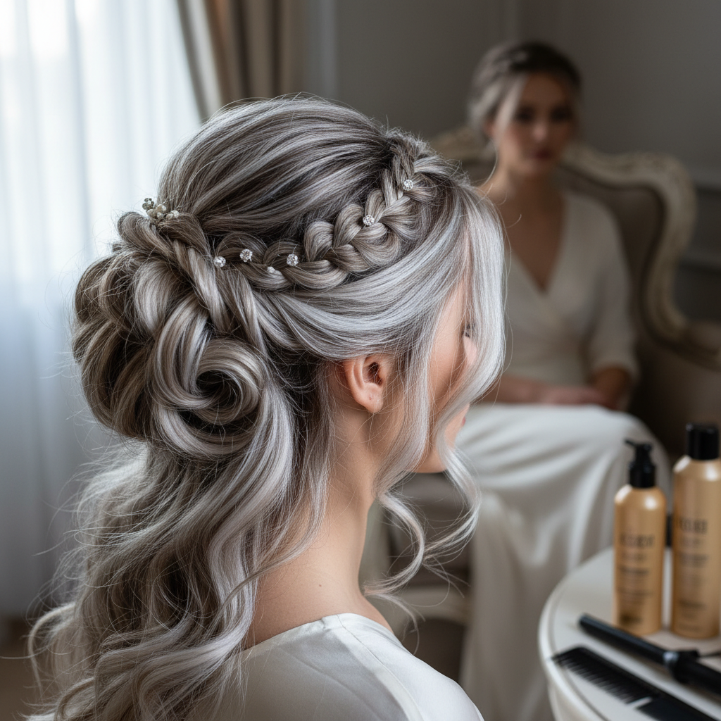 party hairstyle