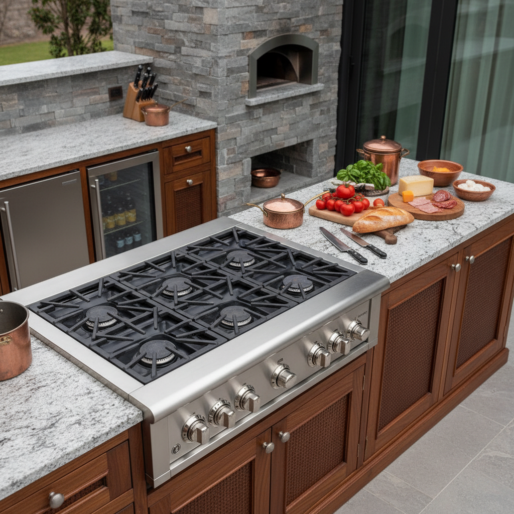 outdoor kitchen appliances