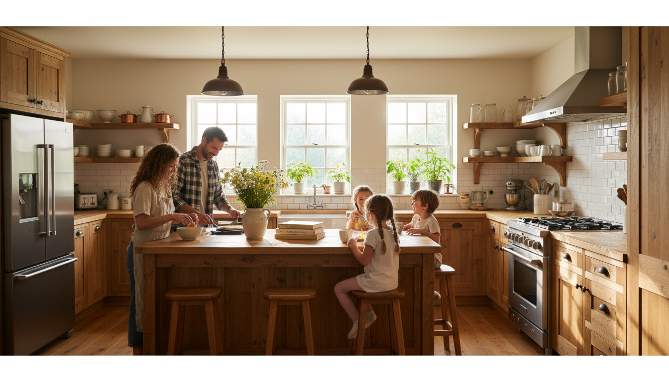 cozy kitchen fall