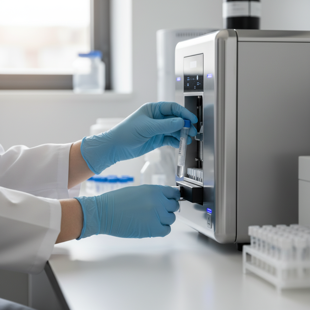 DNA testing lab