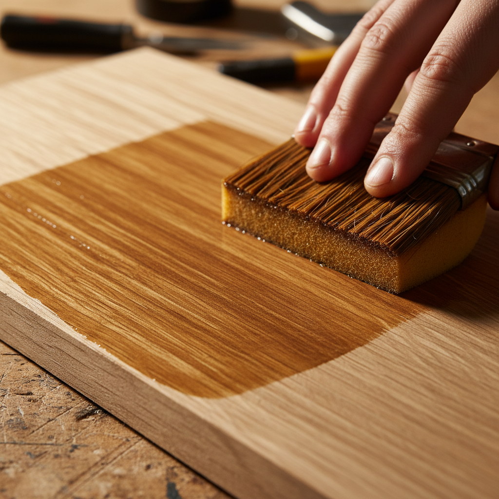 wood stain selection