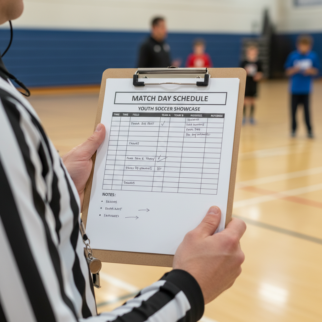 referee running