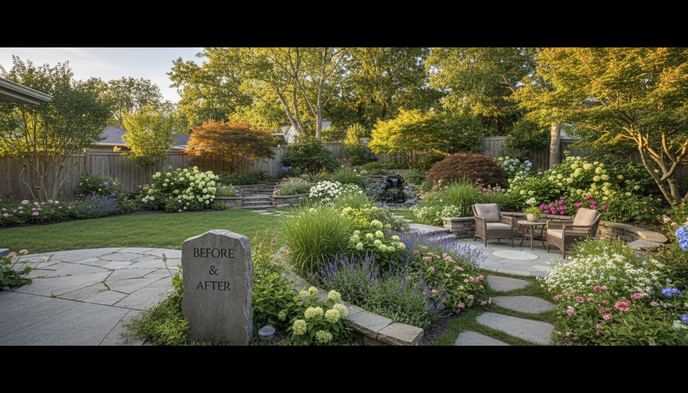 finished garden