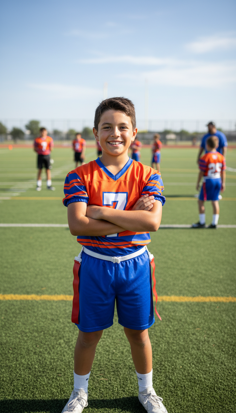 young athlete photoshoot