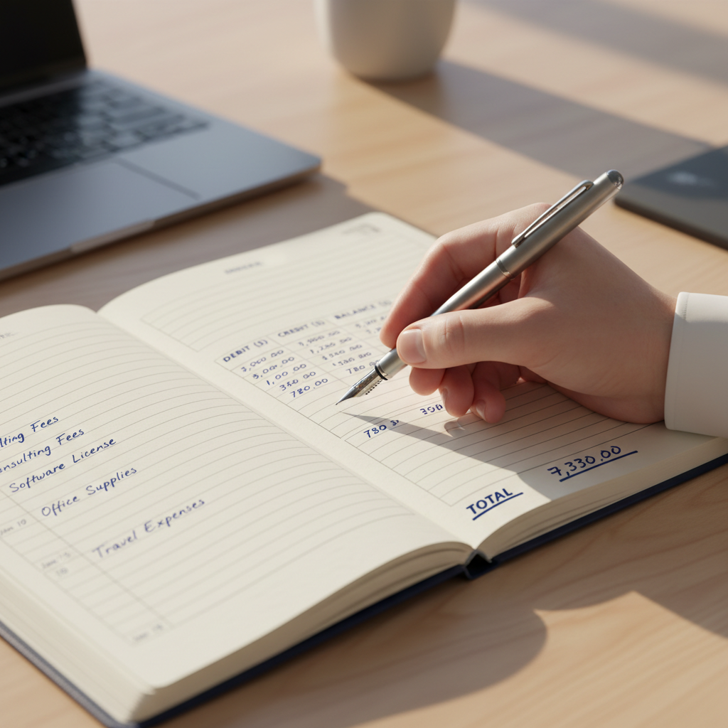 accounting notebook