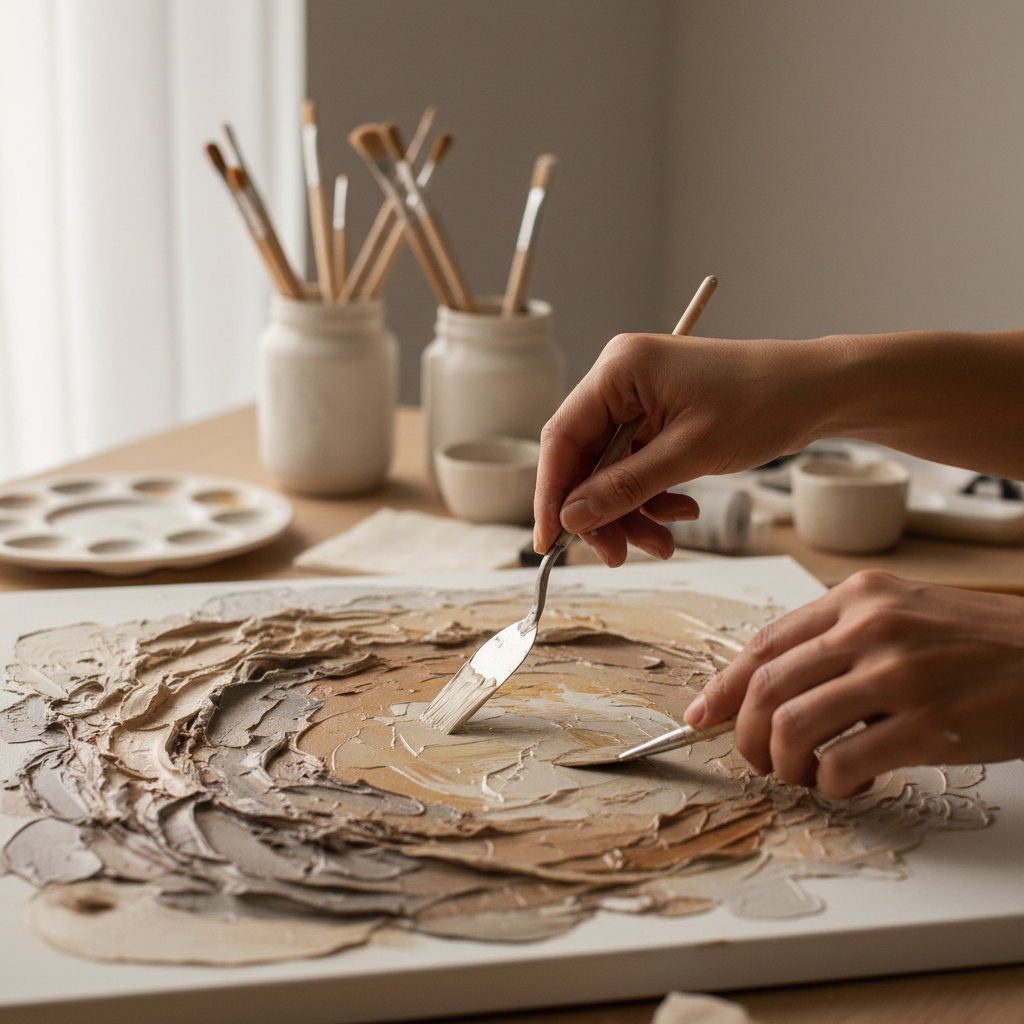 textured art
