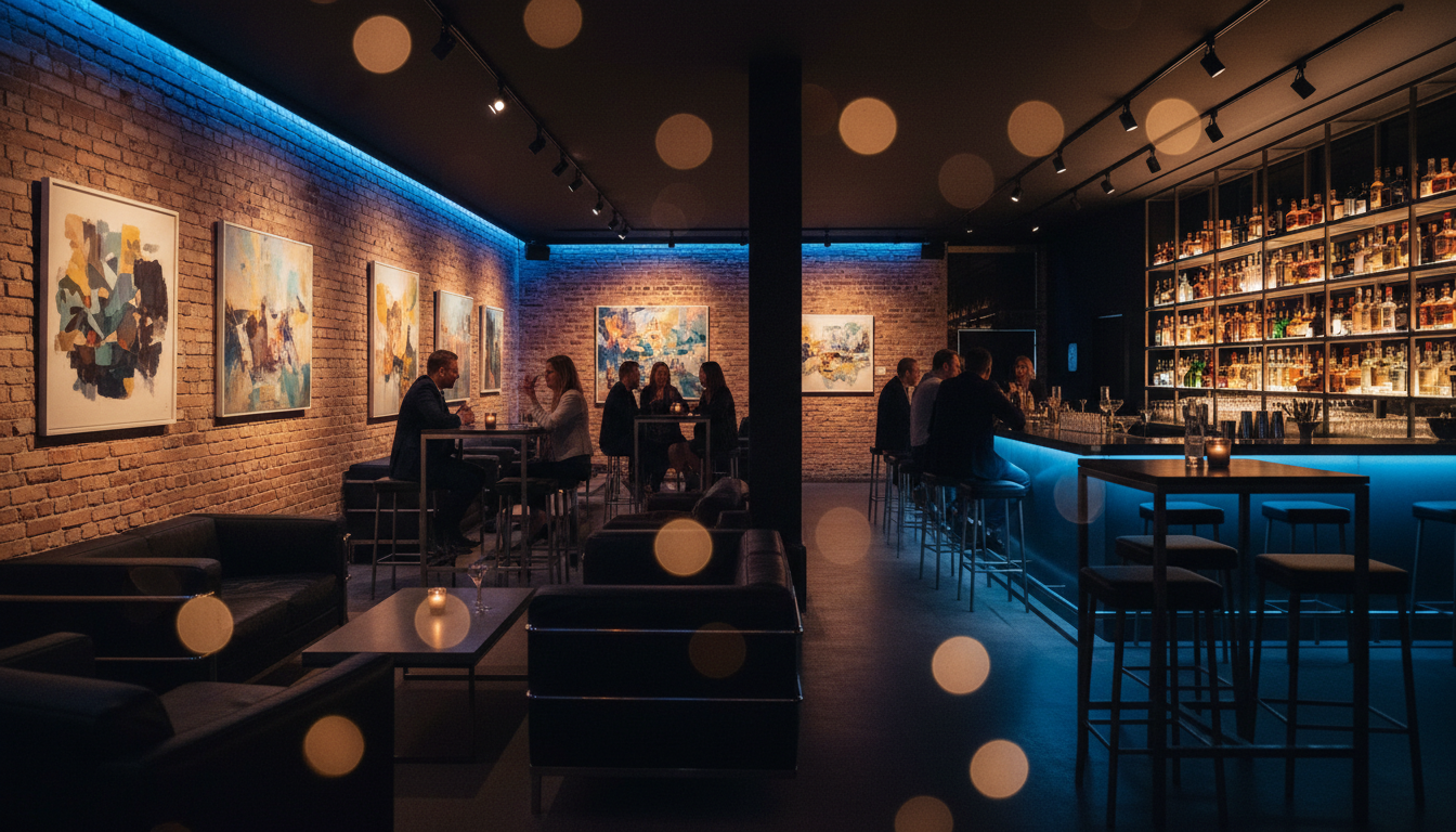 bar atmosphere decor